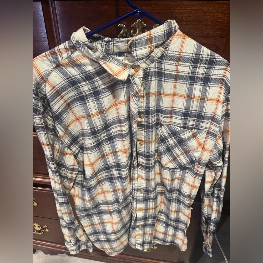 Thread & Supply plaid shirt, size XL